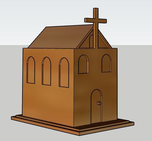 Free 3D file Church ⛪ ・3D printable model to download・Cults